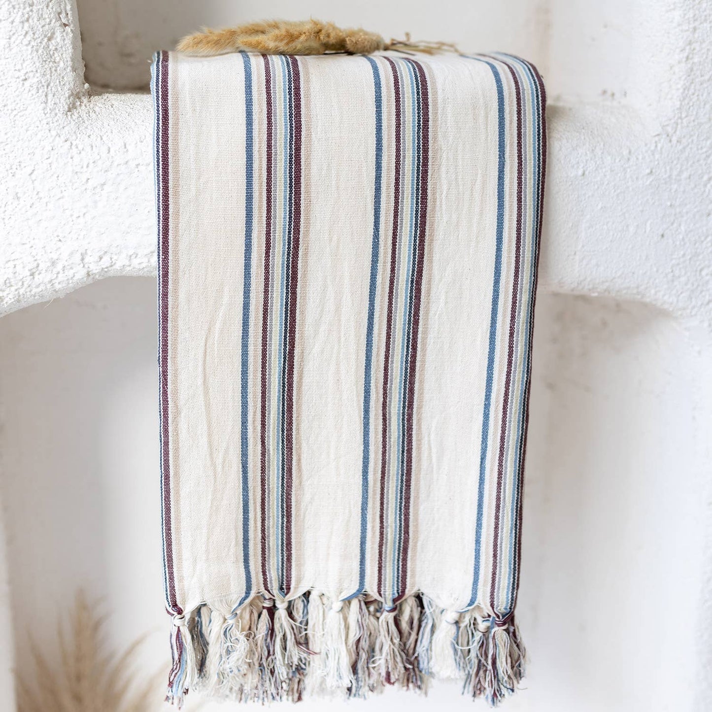 Bath Beach Towels Mid Weight Rustic Vintage Feel Pre-Washed