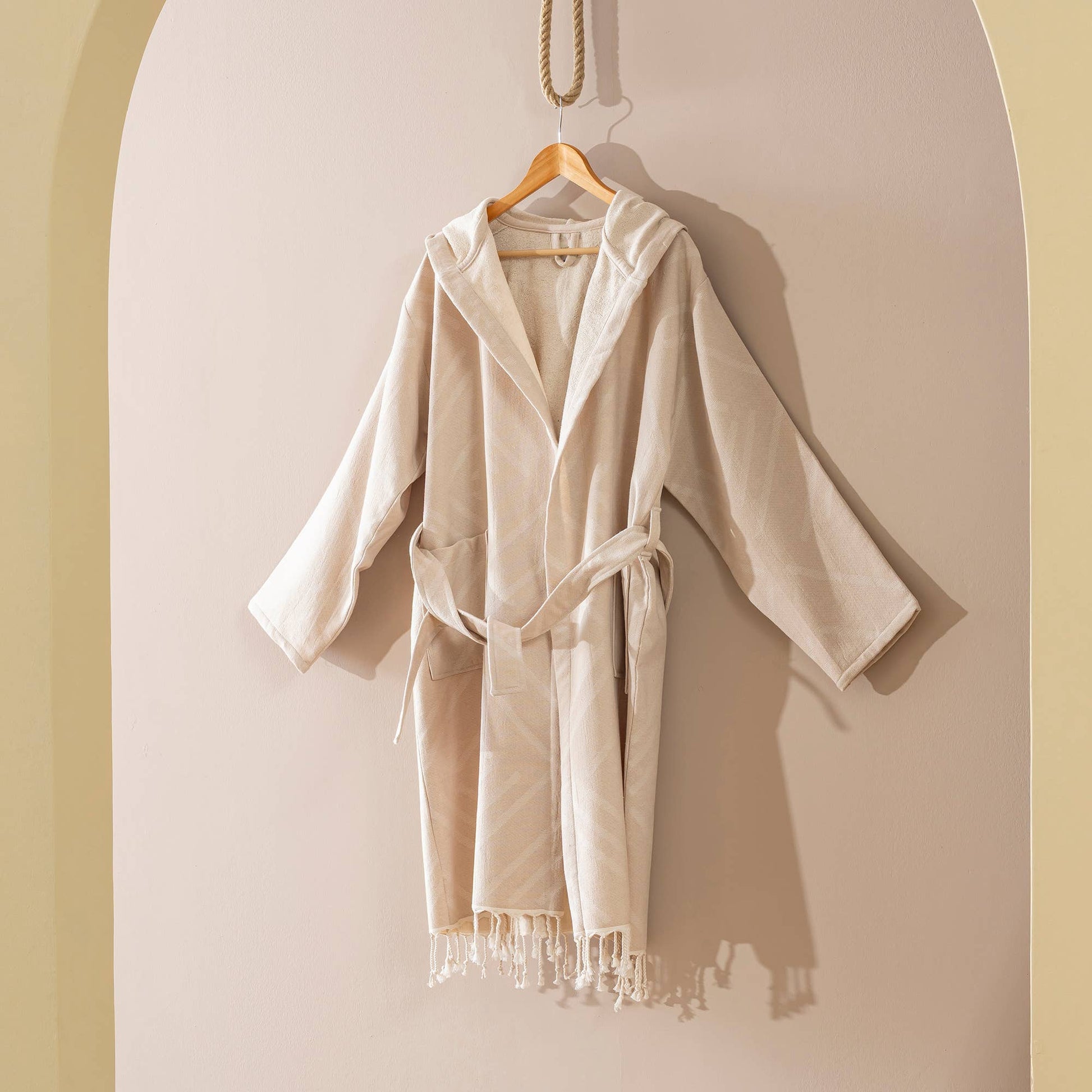 Turkish cotton light weight bathrobe