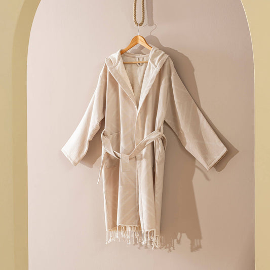 Turkish cotton light weight bathrobe