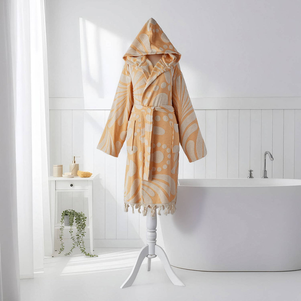 Turkish cotton light weight bathrobe