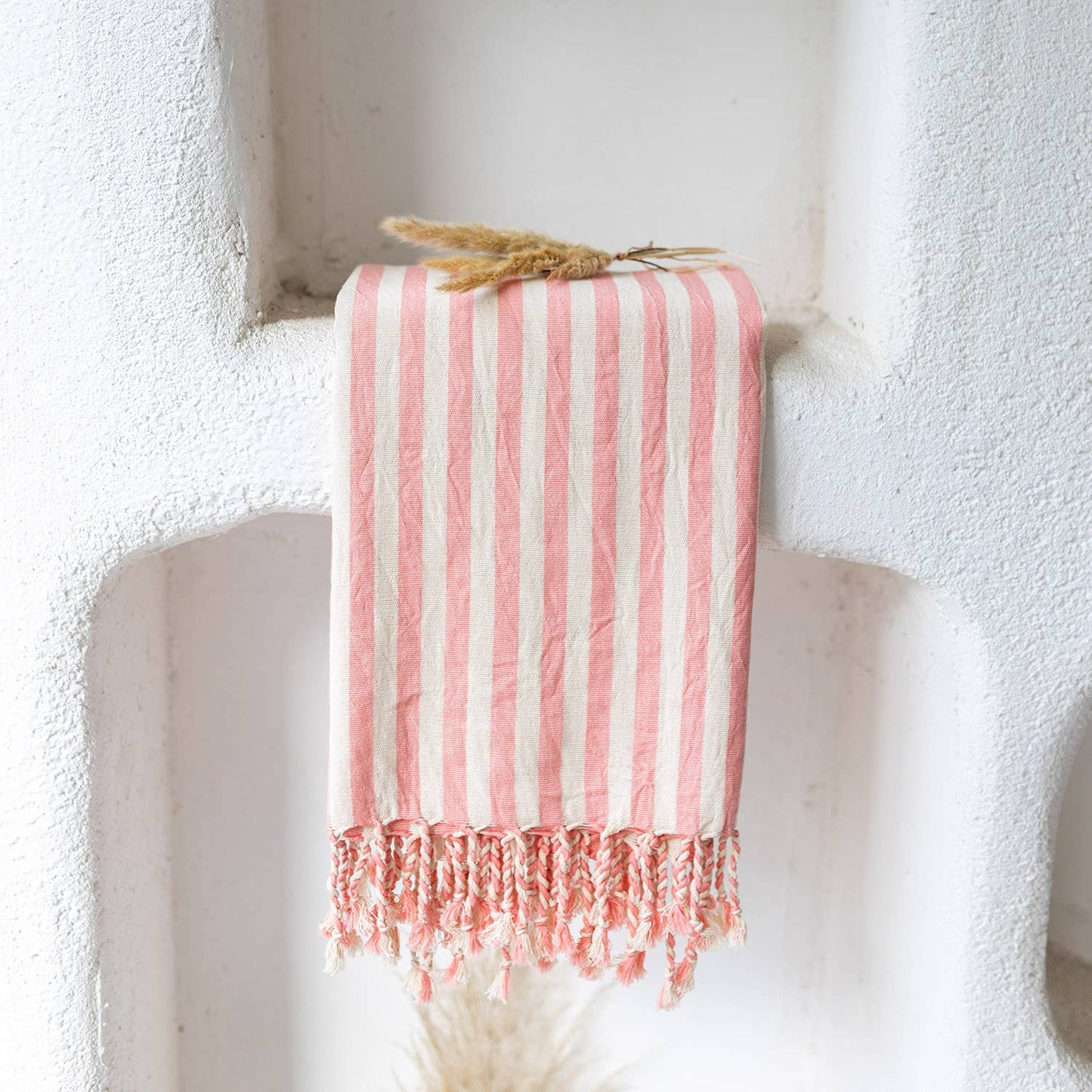 Bath Beach Towels Mid Weight Rustic Vintage Feel Pre-Washed