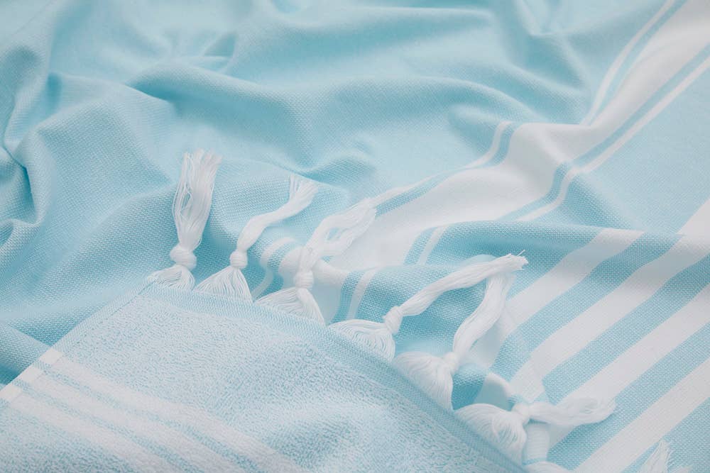 Albatros Turkish Towels Beach Bath Spa Beauty Terry-backed