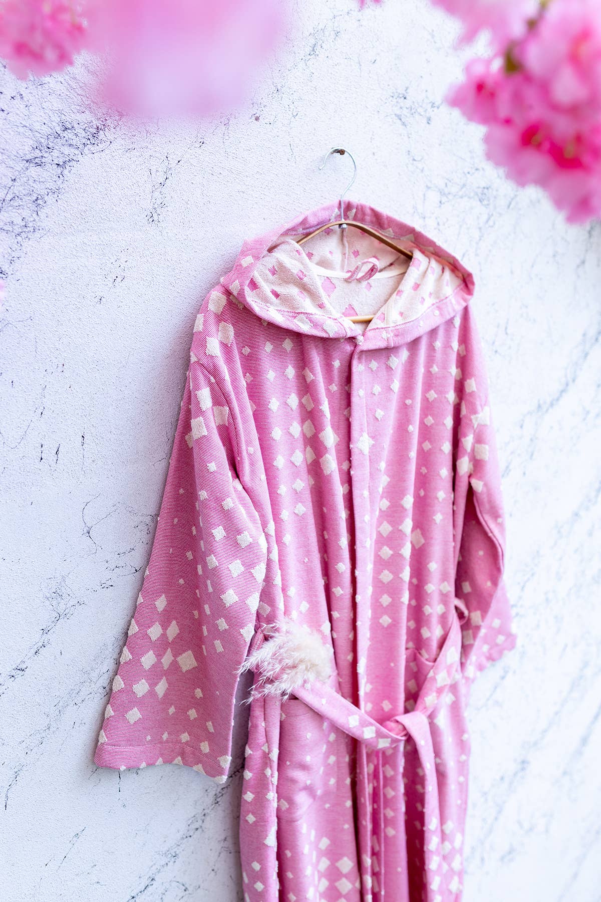 Turkish cotton light weight bathrobe