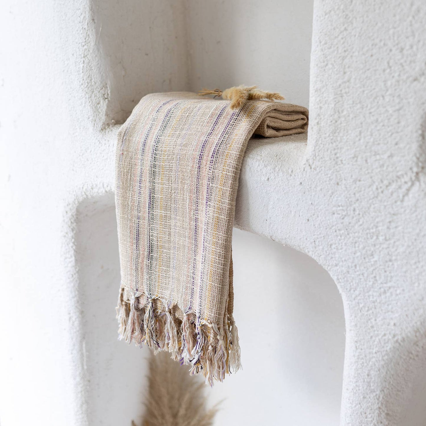 Bath Beach Towels Mid Weight Rustic Vintage Feel Pre-Washed