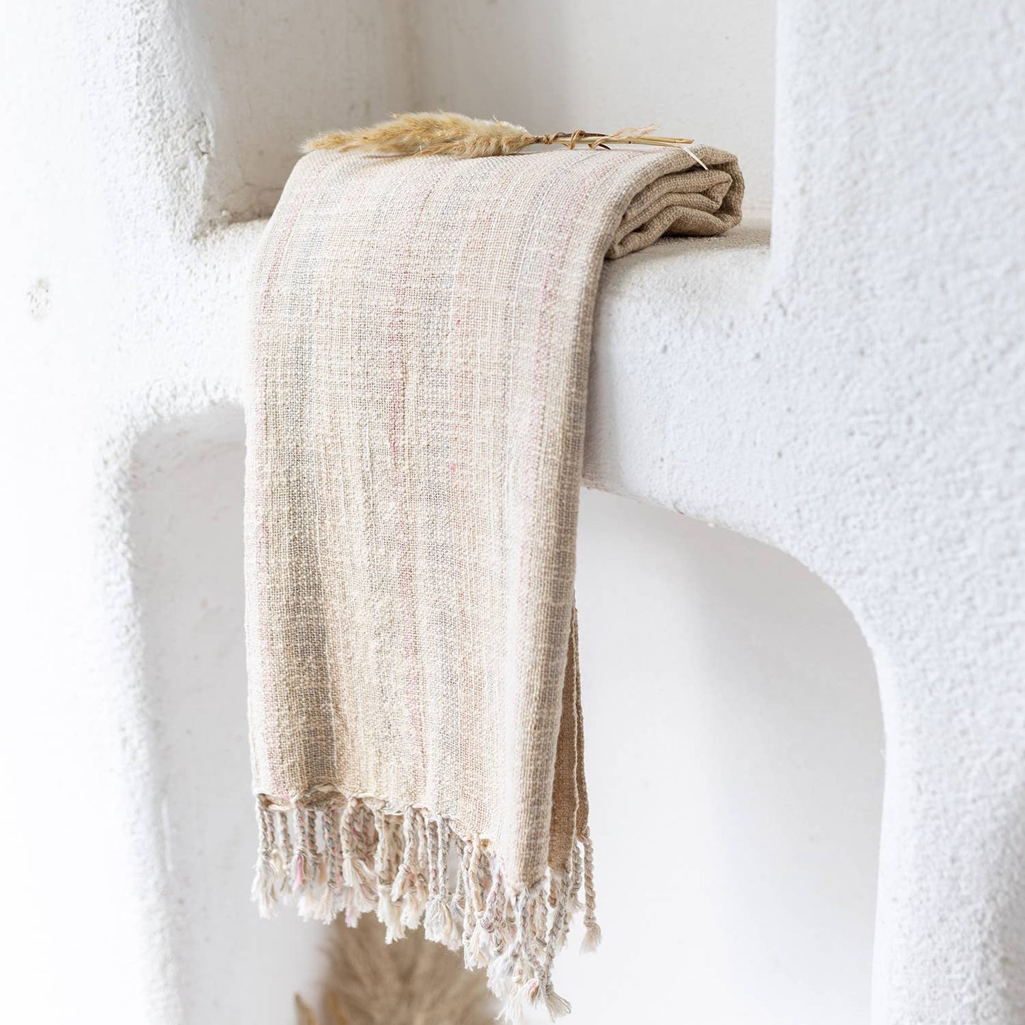 Bath Beach Towels Mid Weight Rustic Vintage Feel Pre-Washed