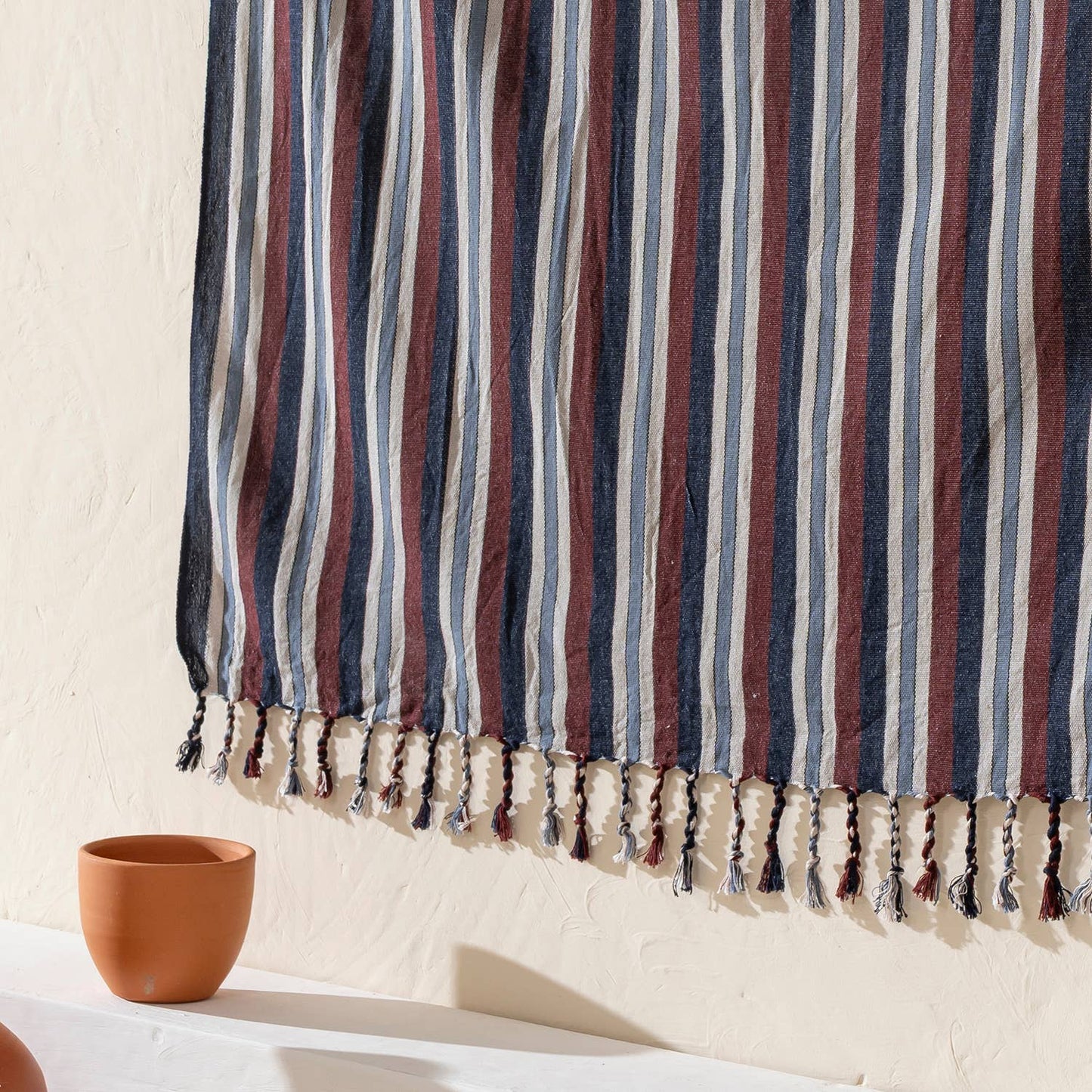 Bath Beach Towels Mid Weight Rustic Vintage Feel Pre-Washed