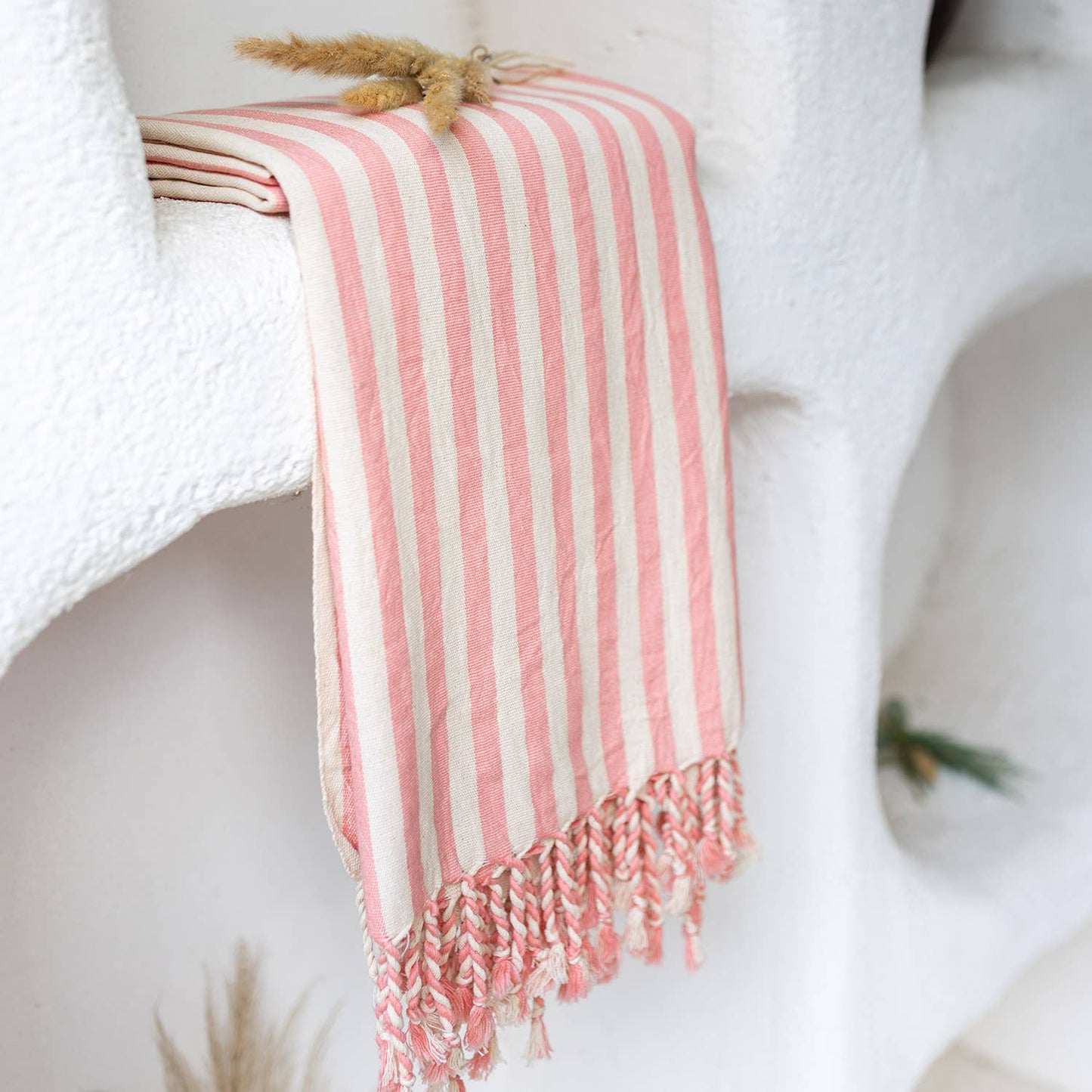 Bath Beach Towels Mid Weight Rustic Vintage Feel Pre-Washed