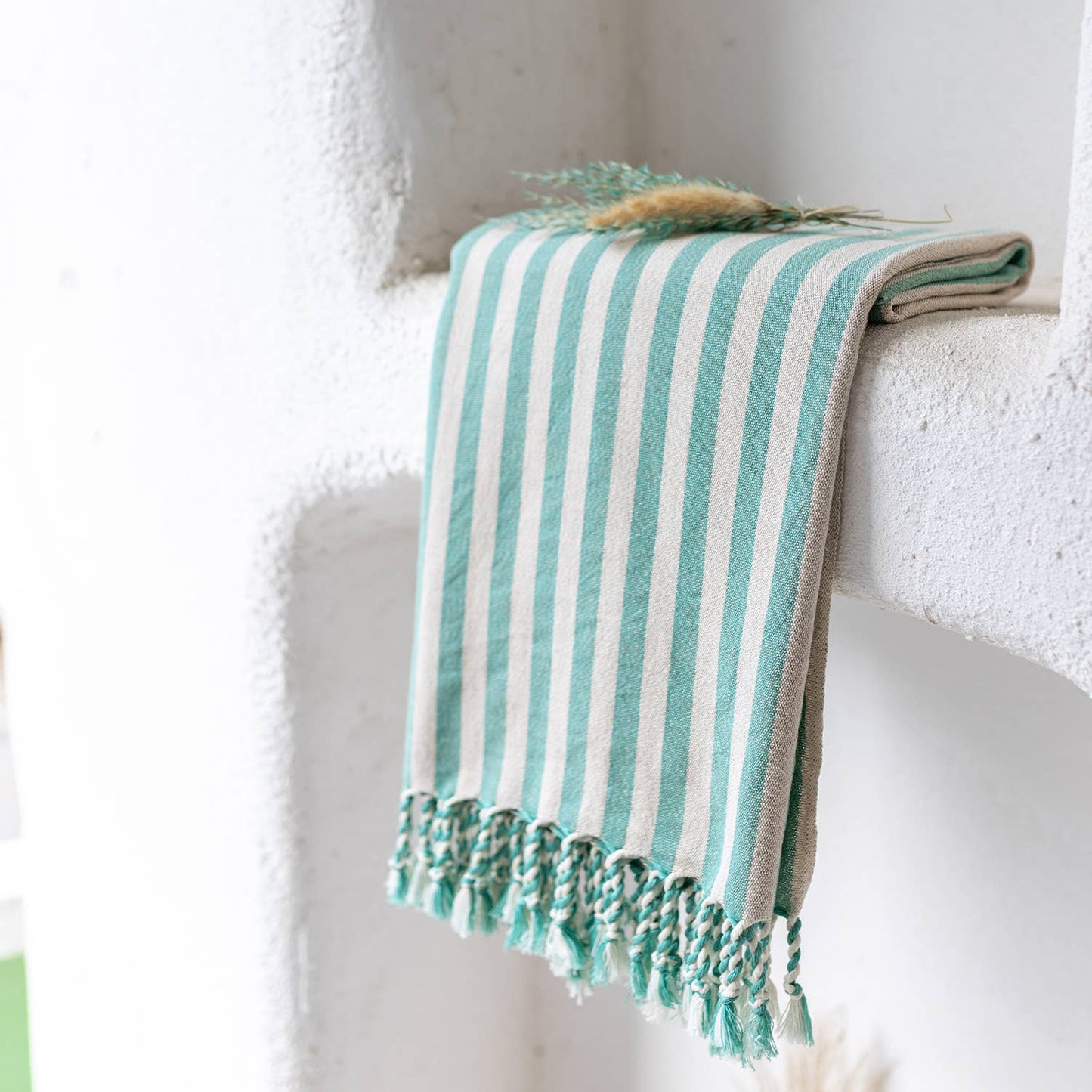 Bath Beach Towels Mid Weight Rustic Vintage Feel Pre-Washed