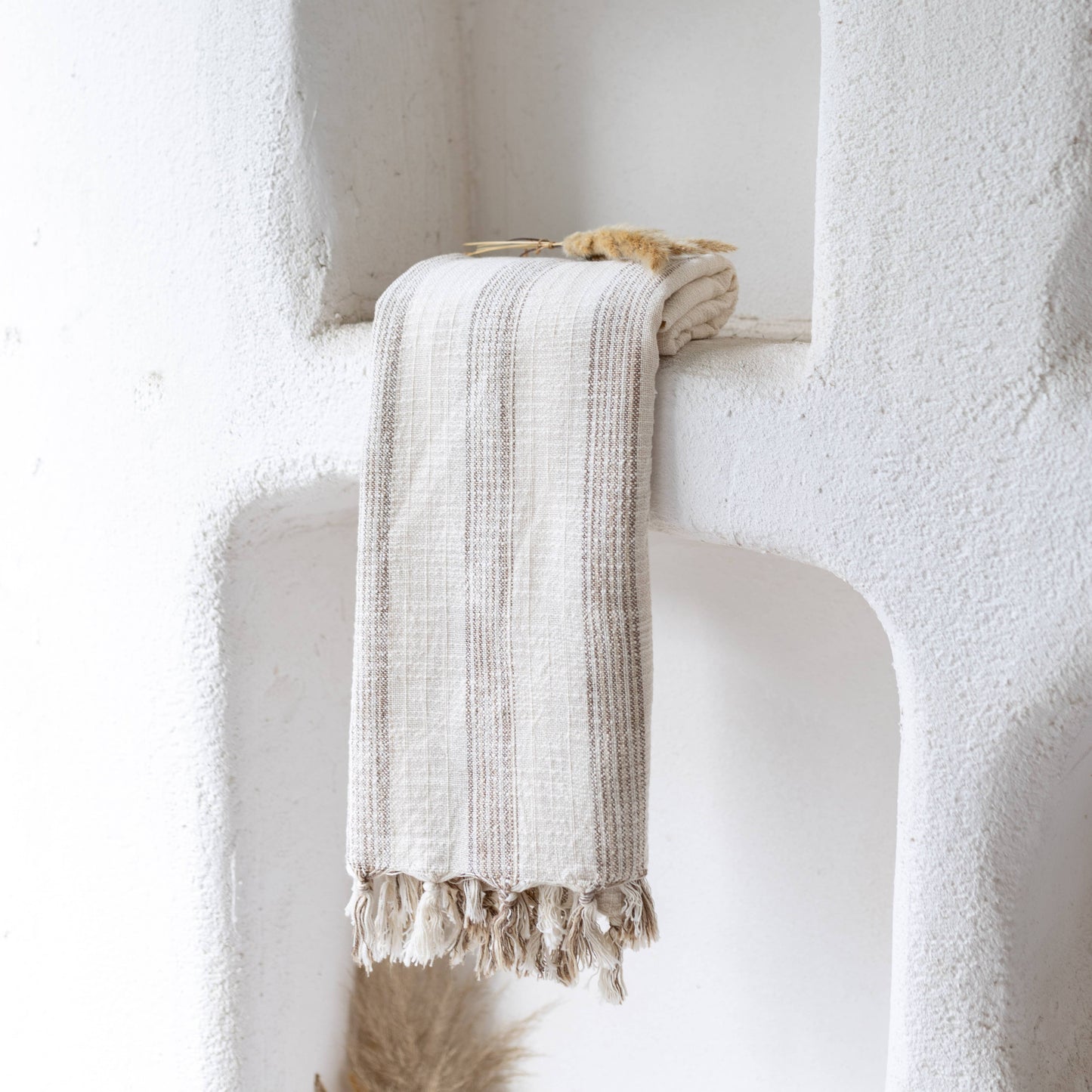 Bath Beach Towels Mid Weight Rustic Vintage Feel Pre-Washed