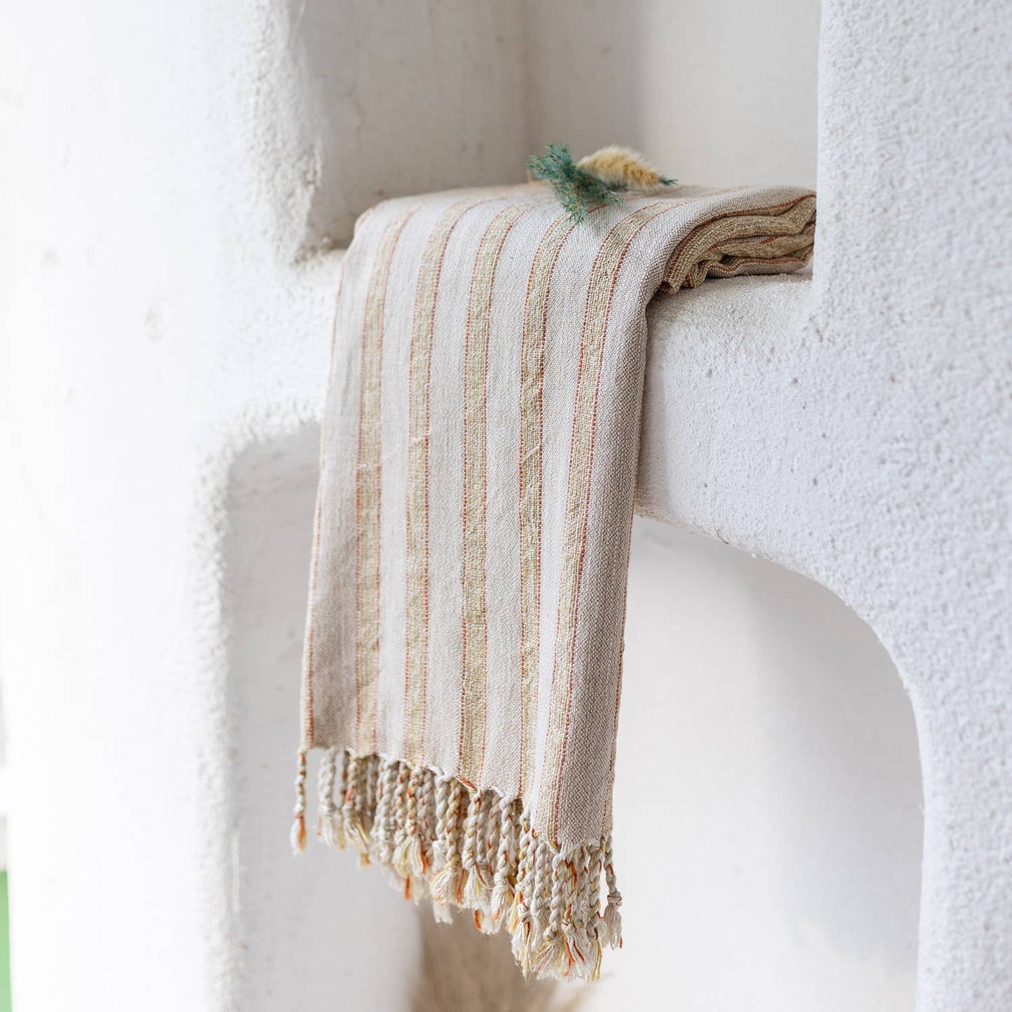 Bath Beach Towels Mid Weight Rustic Vintage Feel Pre-Washed