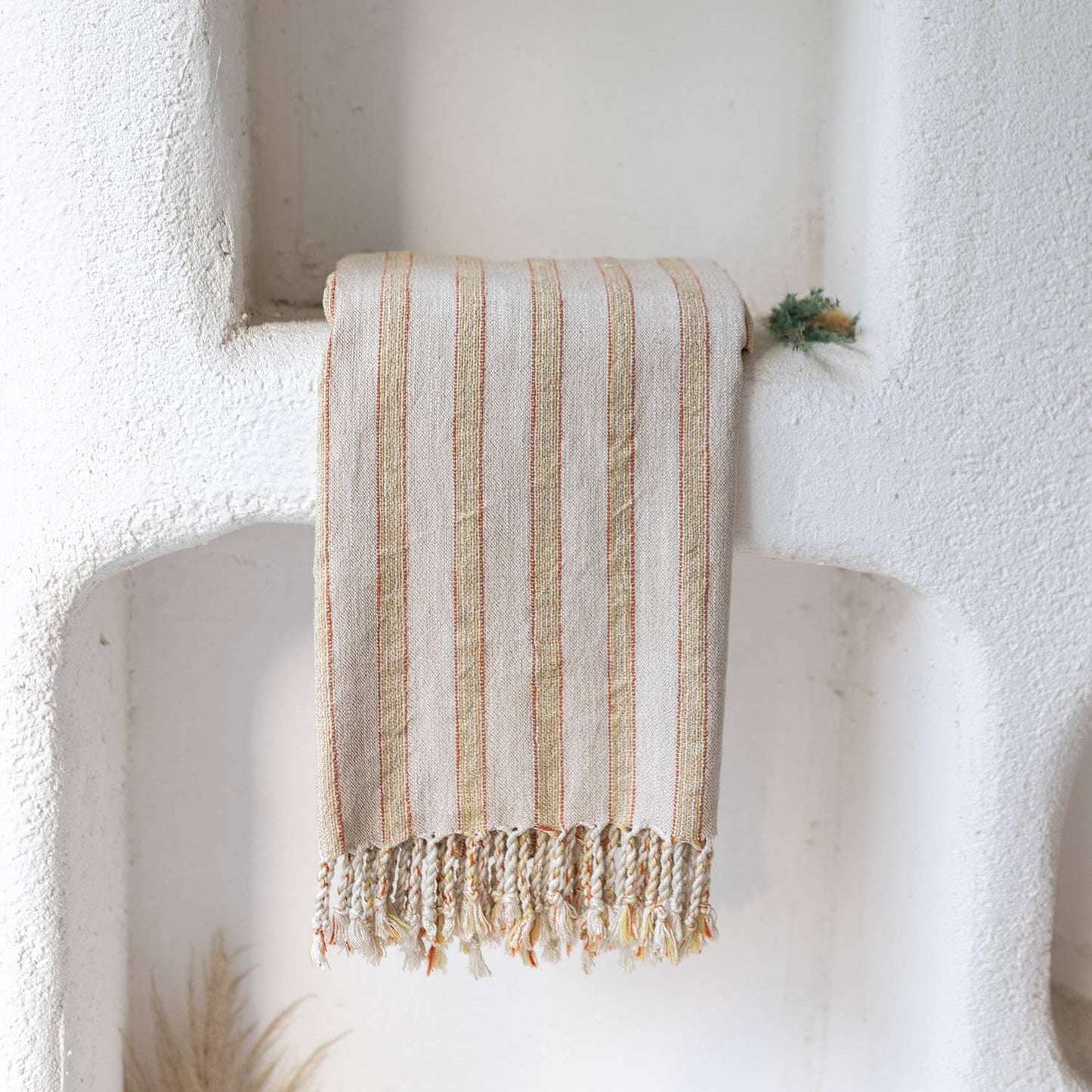 Bath Beach Towels Mid Weight Rustic Vintage Feel Pre-Washed