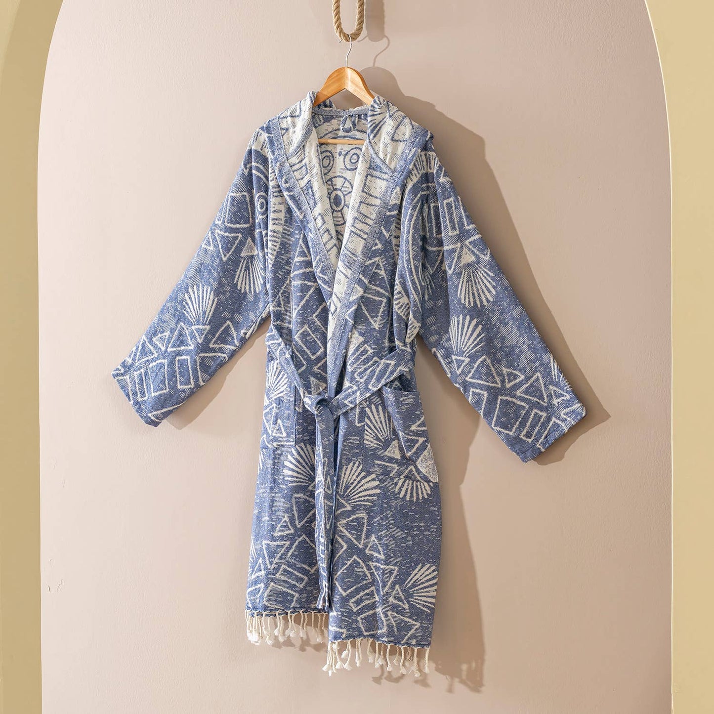 Turkish cotton light weight bathrobe
