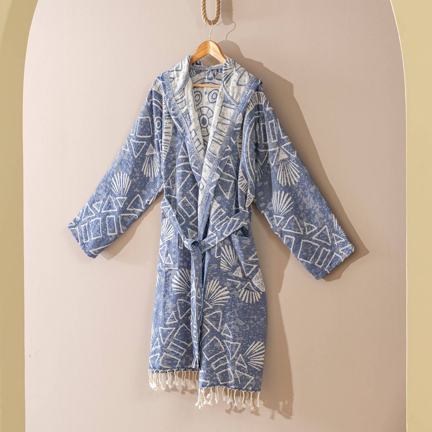 Turkish cotton light weight bathrobe
