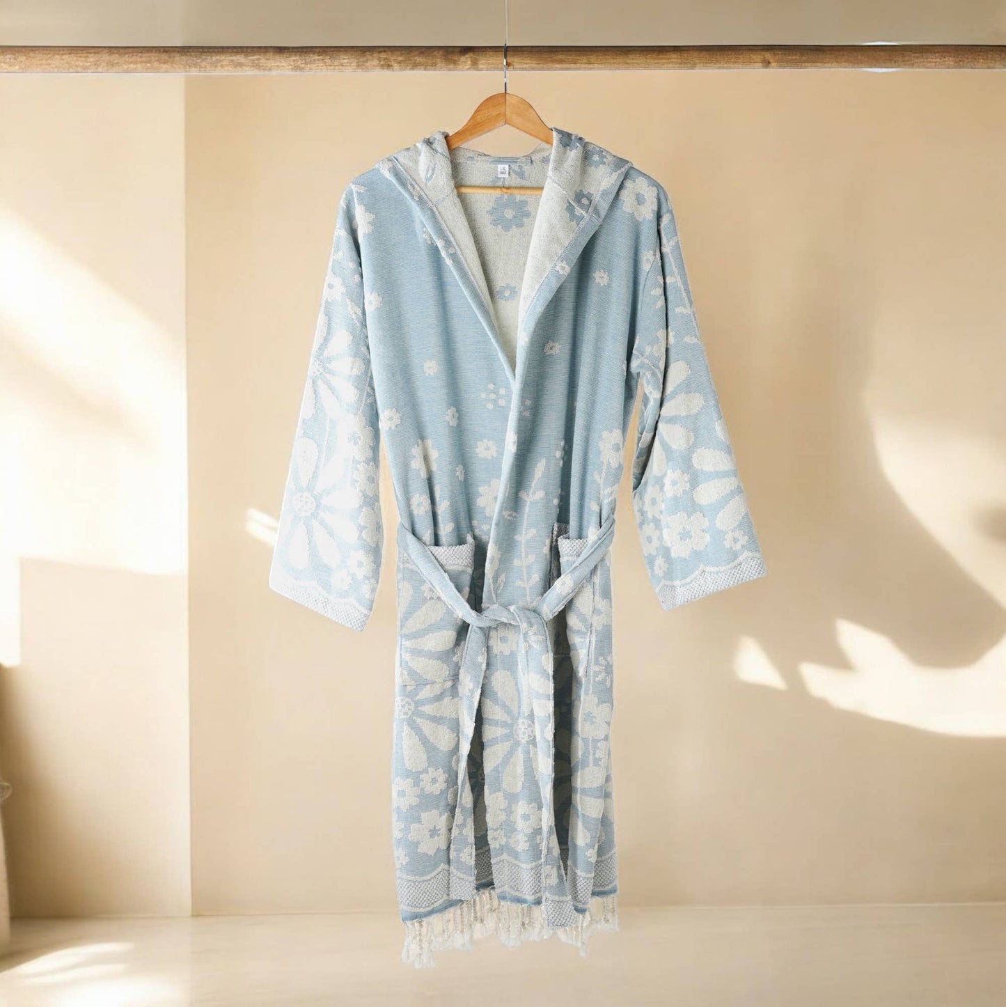 Turkish cotton light weight bathrobe