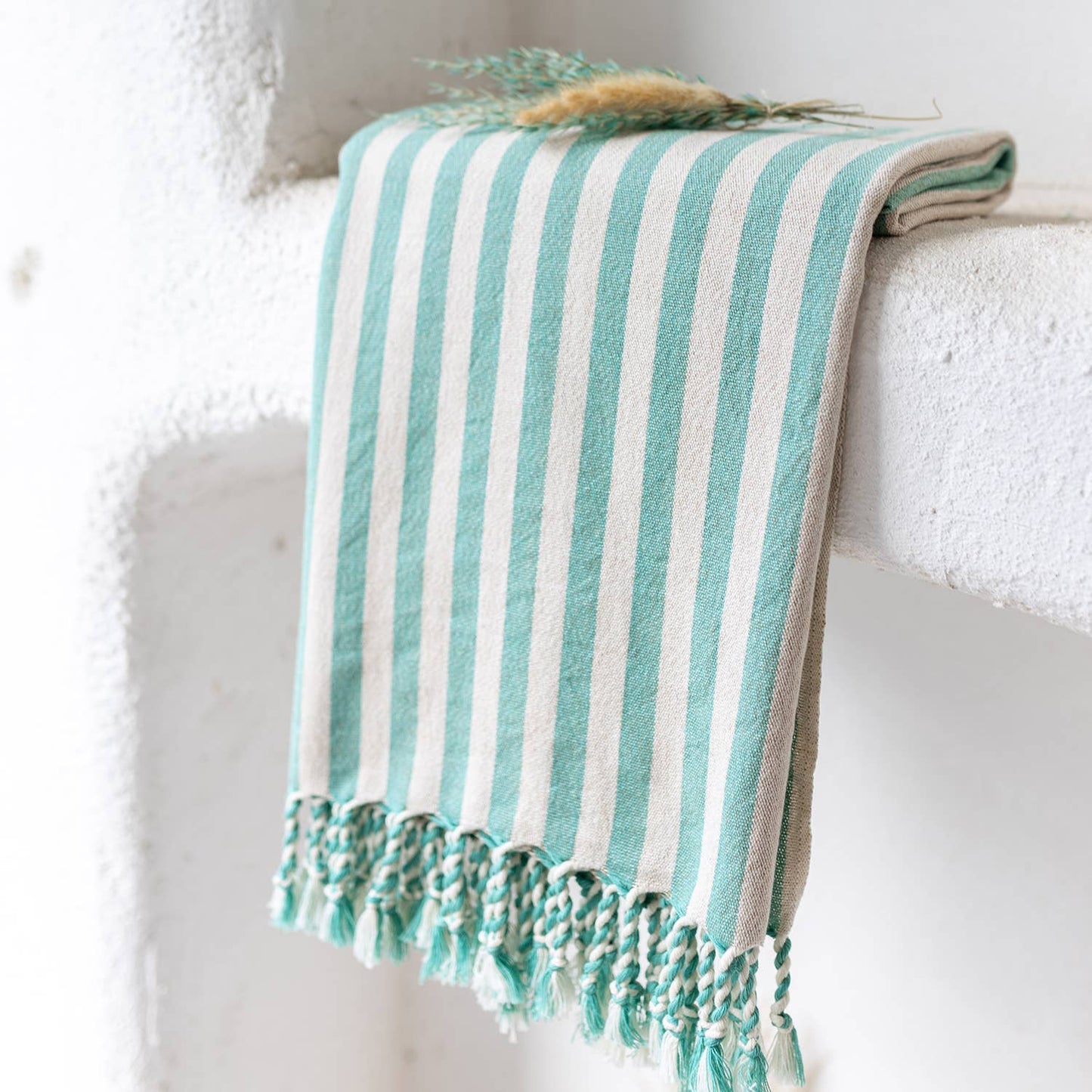 Bath Beach Towels Mid Weight Rustic Vintage Feel Pre-Washed