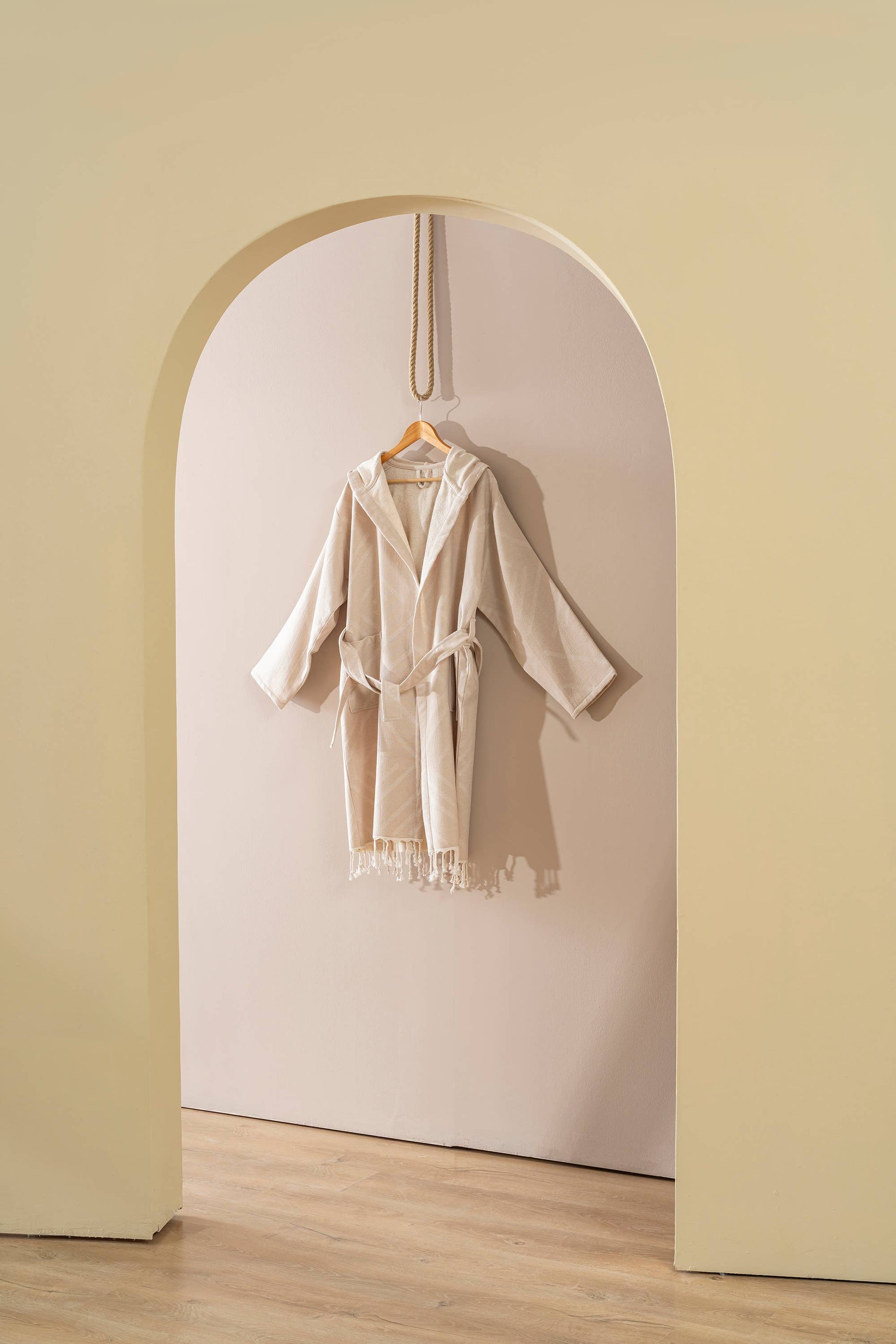 Turkish cotton light weight bathrobe