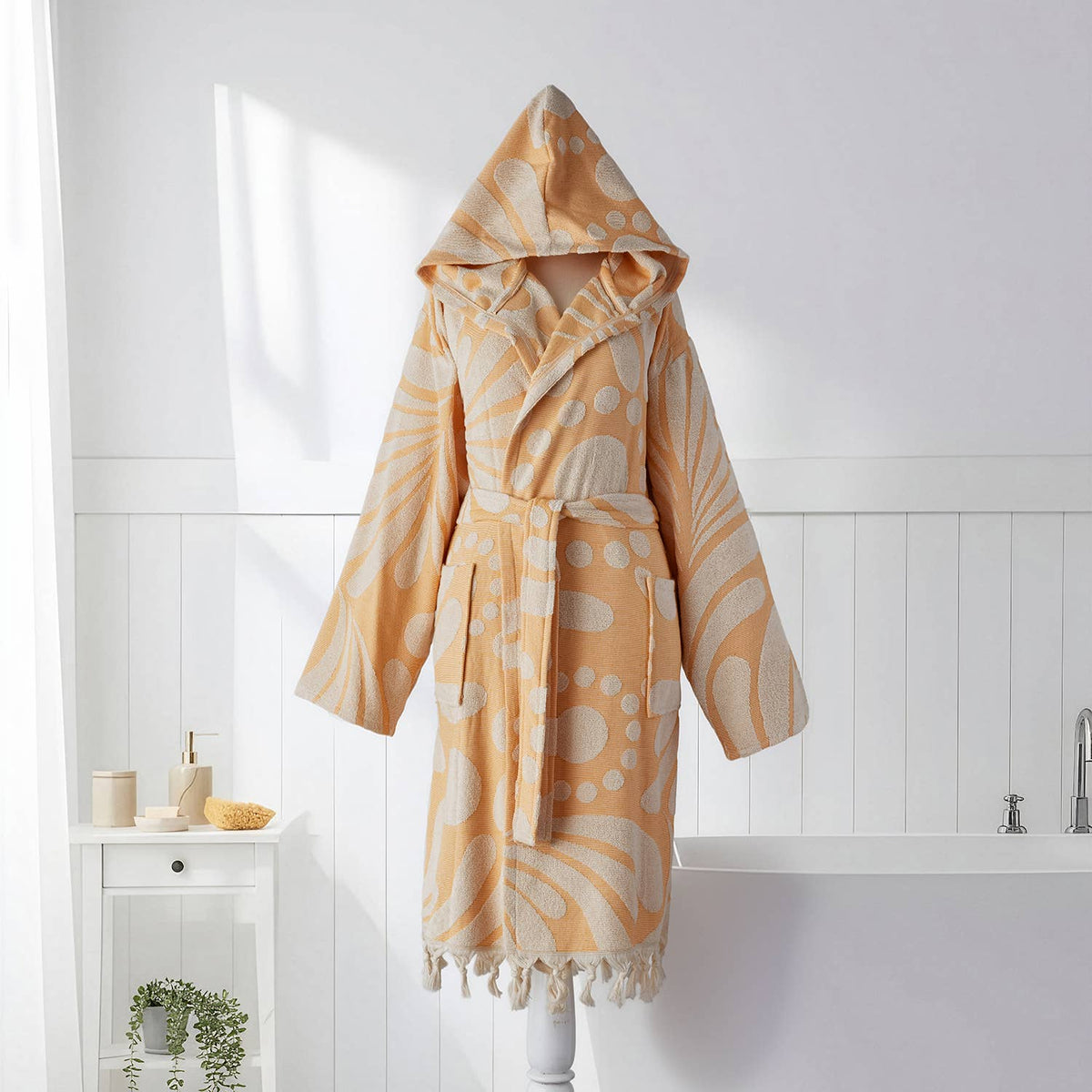 Turkish cotton light weight bathrobe