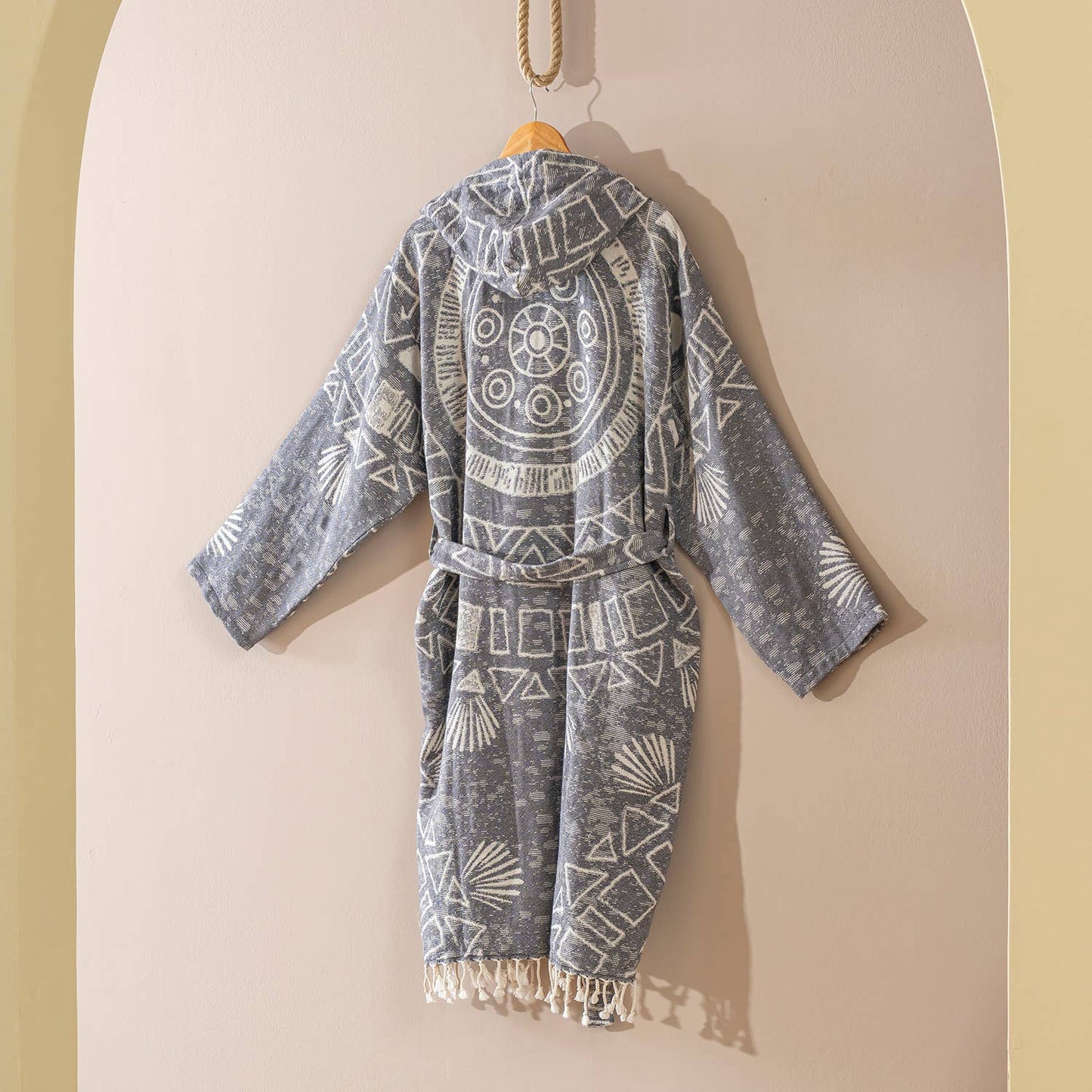 Turkish cotton light weight bathrobe