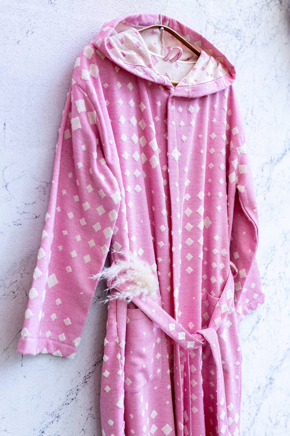 Turkish cotton light weight bathrobe