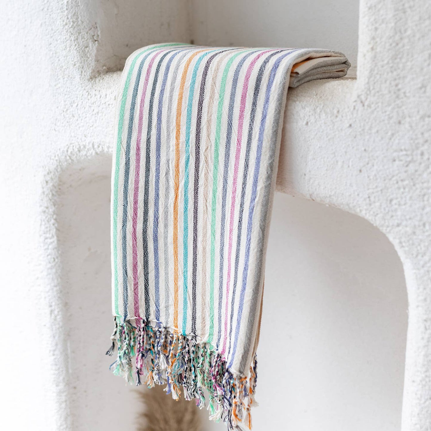 Bath Beach Towels Mid Weight Rustic Vintage Feel Pre-Washed