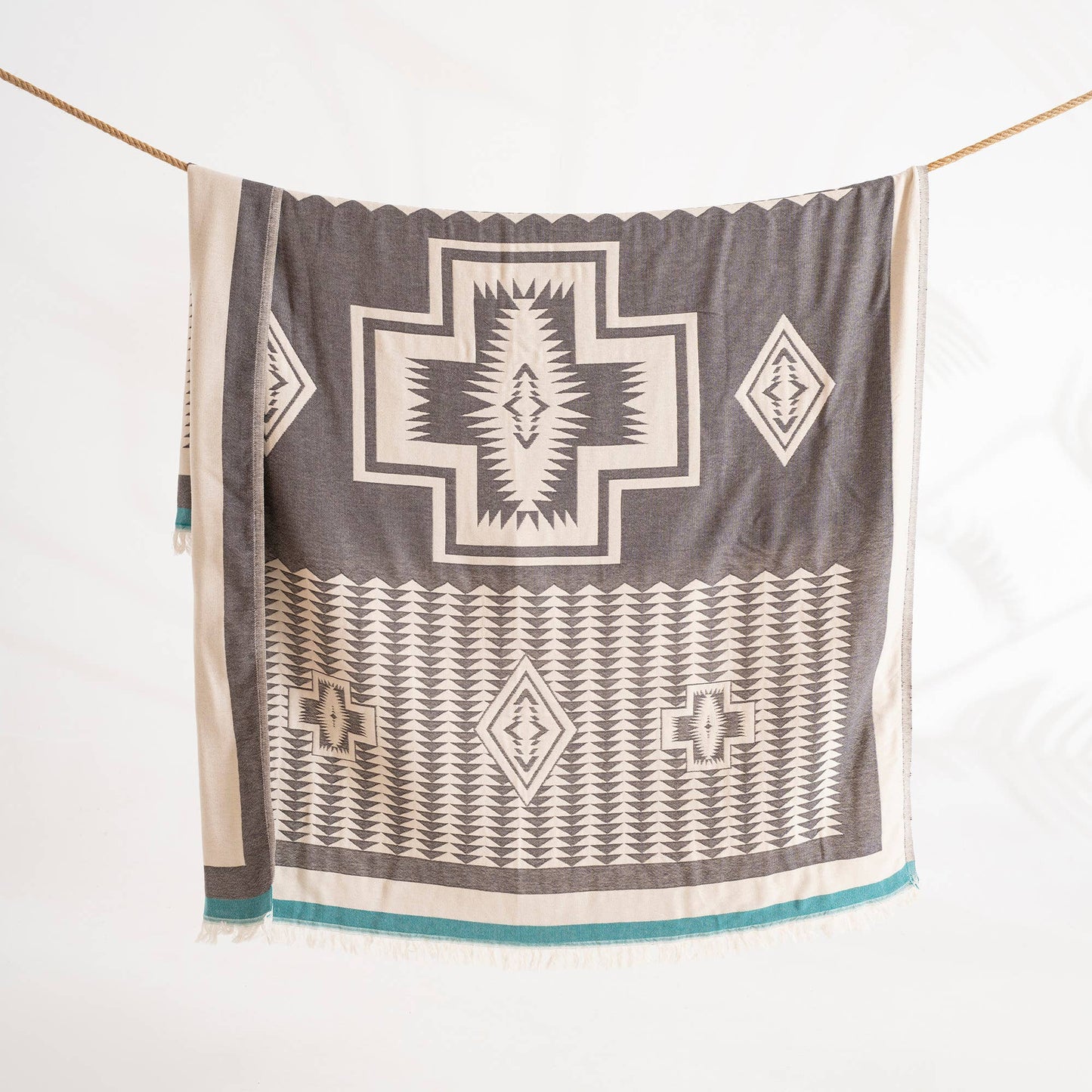 Cotton Throw Blanket Home Decor Farmhouse Cover
