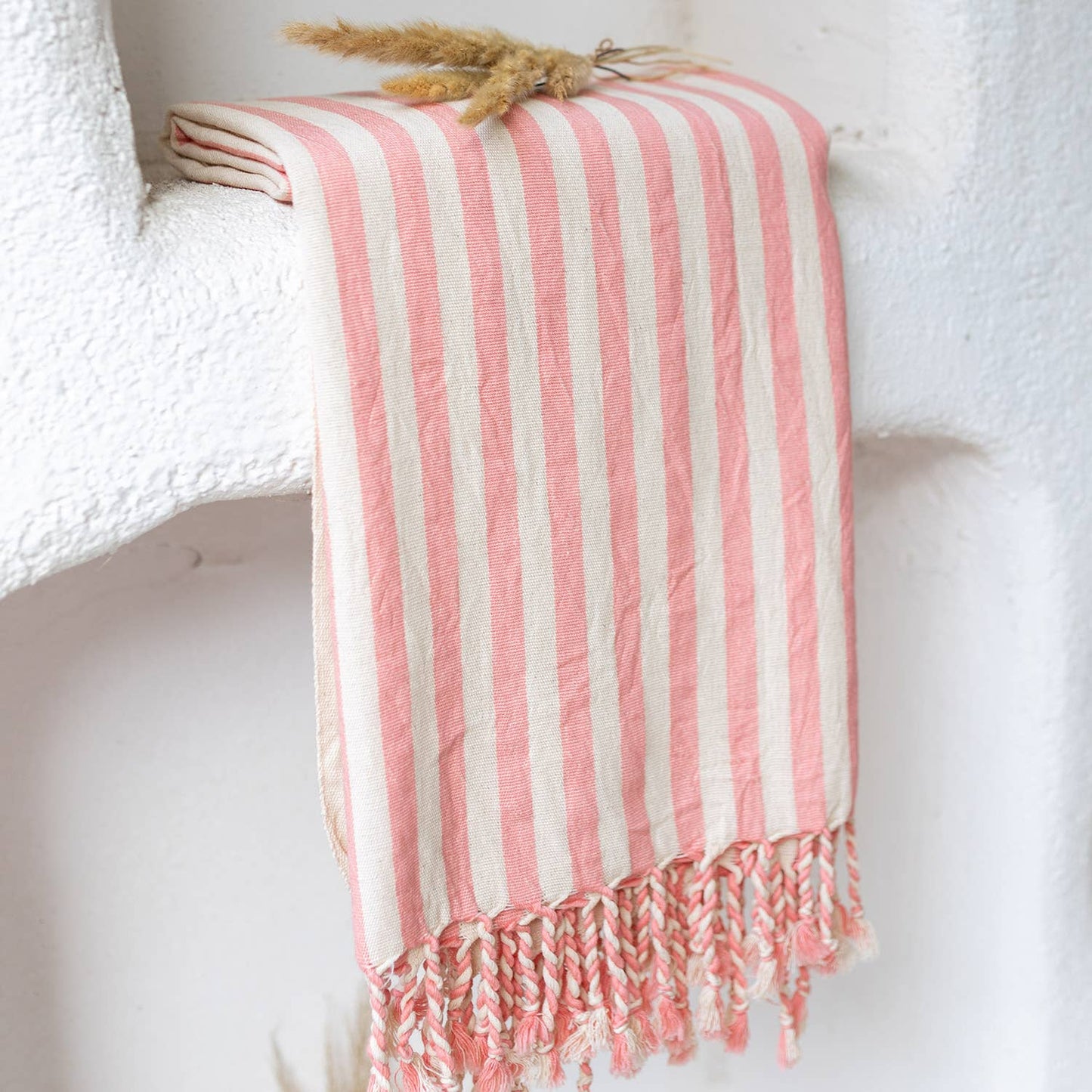 Bath Beach Towels Mid Weight Rustic Vintage Feel Pre-Washed