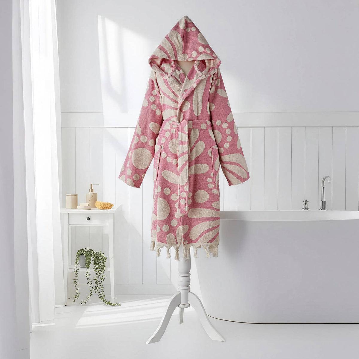 Turkish cotton light weight bathrobe