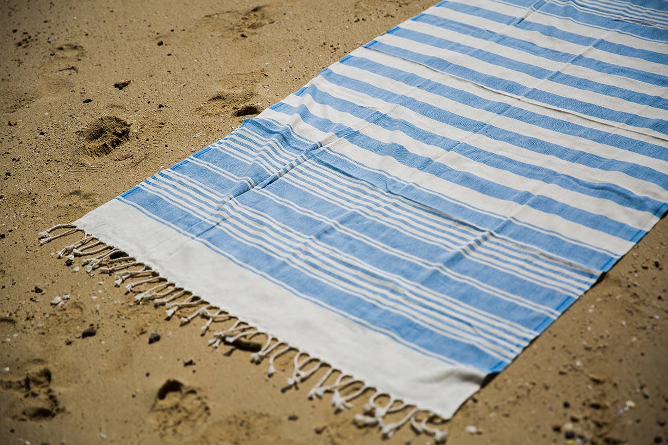 Toalla de playa turca Pestemal de Anatolia