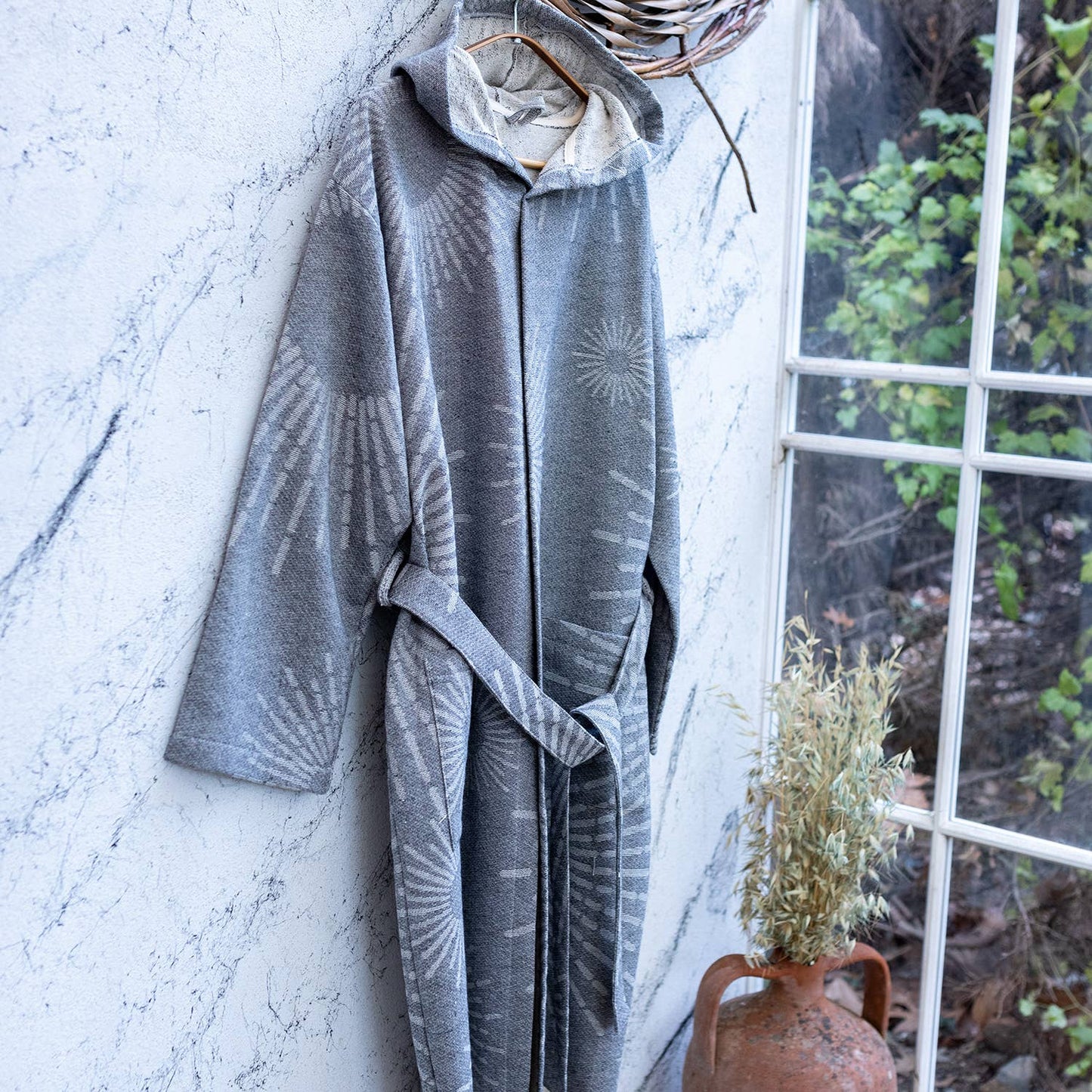 Turkish cotton light weight bathrobe