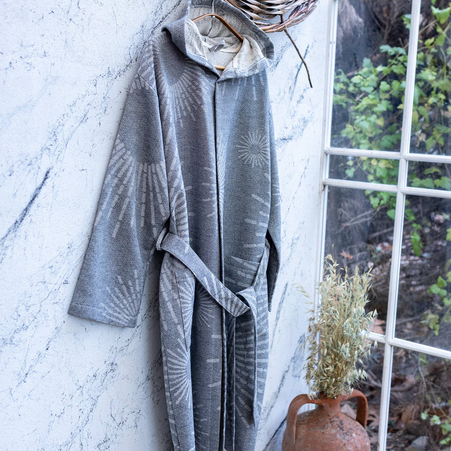 Turkish cotton light weight bathrobe