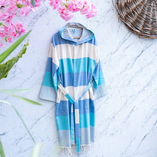 Turkish cotton light weight bathrobe