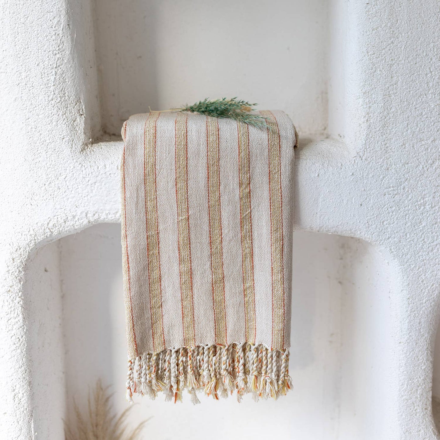 Bath Beach Towels Mid Weight Rustic Vintage Feel Pre-Washed