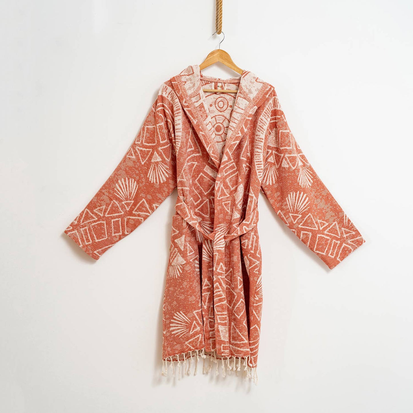 Turkish cotton light weight bathrobe