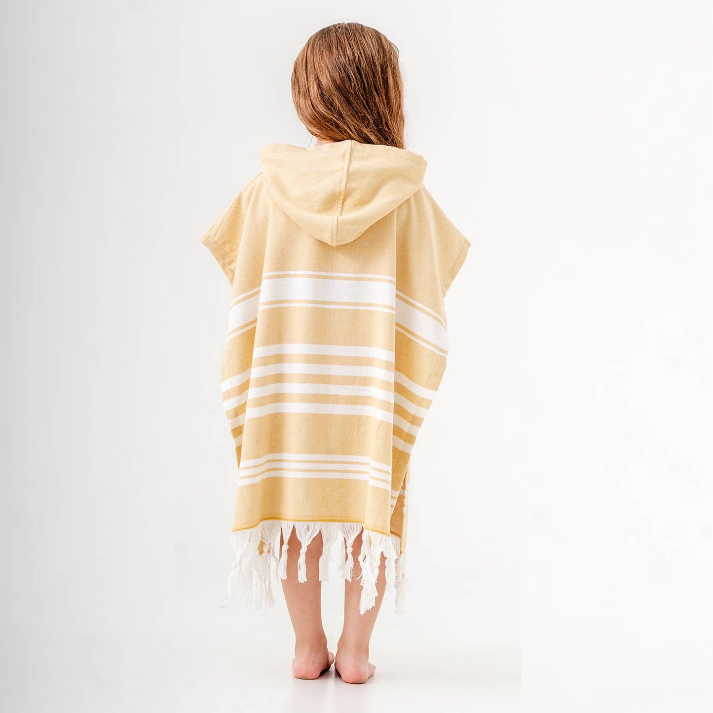Hooded Poncho Surf Changing Swimming Beach Towel Terrybacked