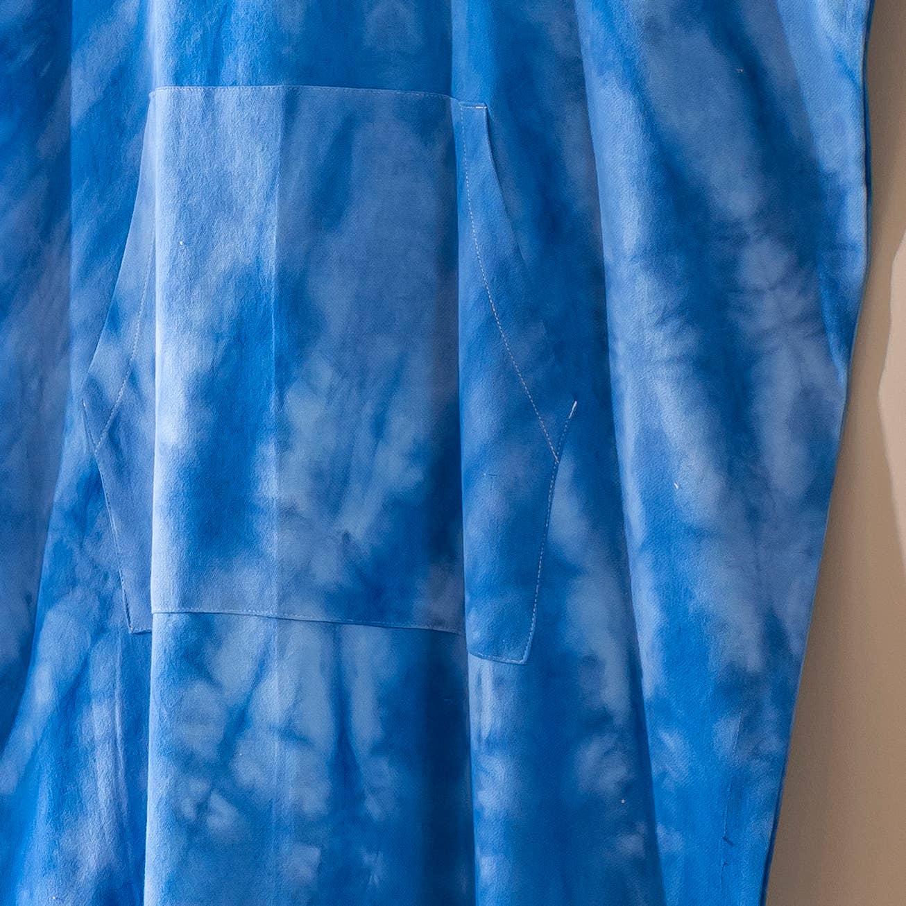 Cyber Tie-dye Adult Changing Poncho Beach Surf Swim Cover-up