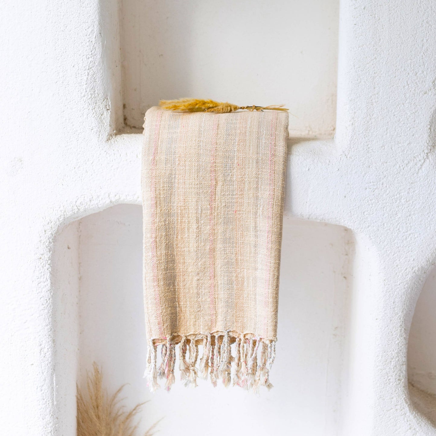 Bath Beach Towels Mid Weight Rustic Vintage Feel Pre-Washed