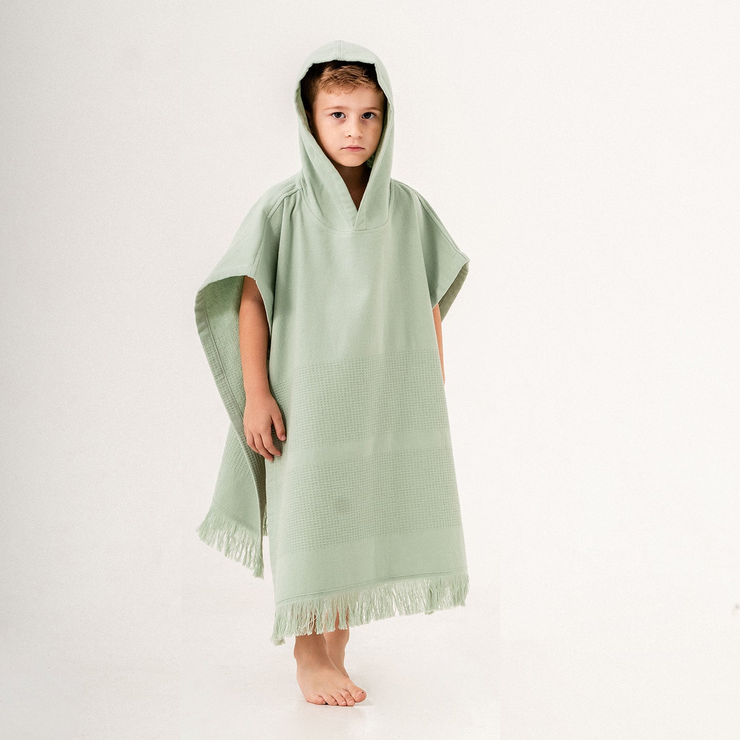 Aria Hooded Towel Changing Poncho for Kids