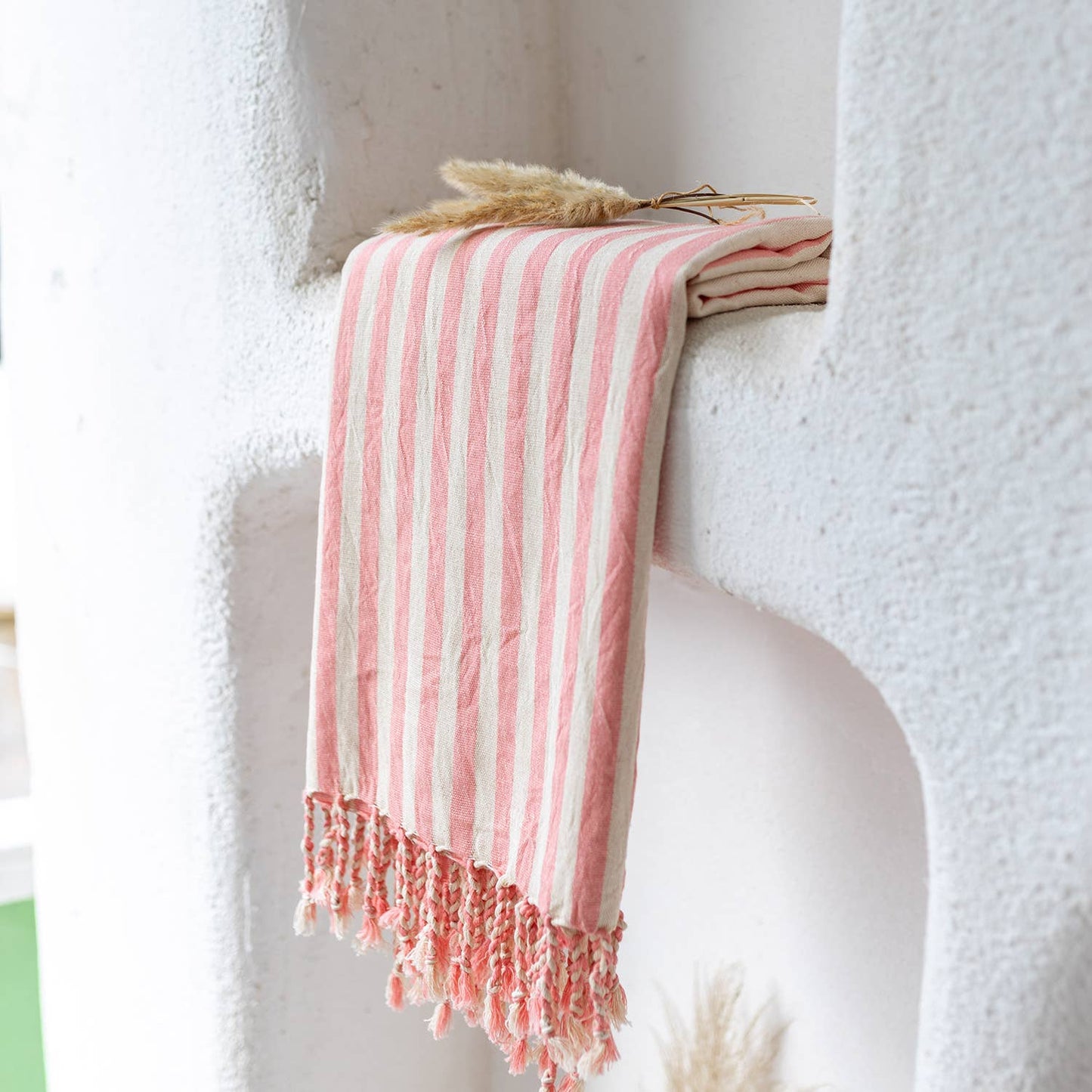 Bath Beach Towels Mid Weight Rustic Vintage Feel Pre-Washed