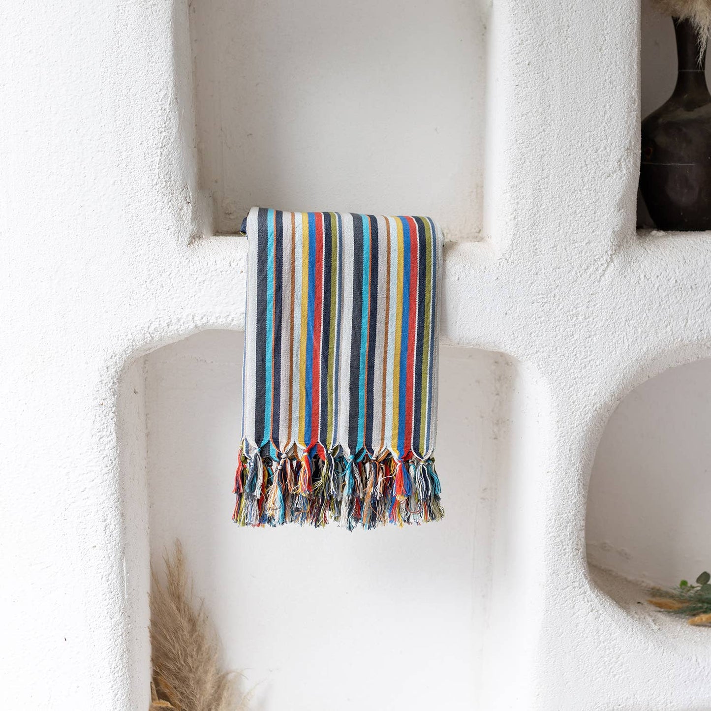 Bath Beach Towels Mid Weight Rustic Vintage Feel Pre-Washed