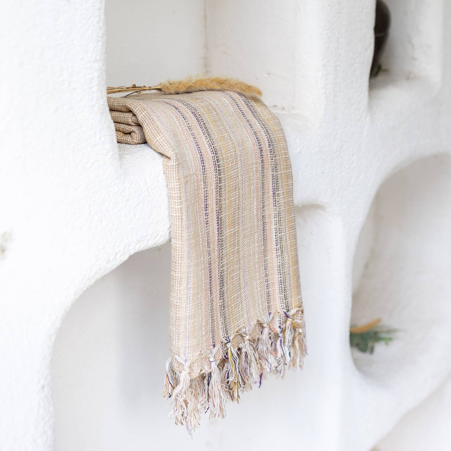 Bath Beach Towels Mid Weight Rustic Vintage Feel Pre-Washed