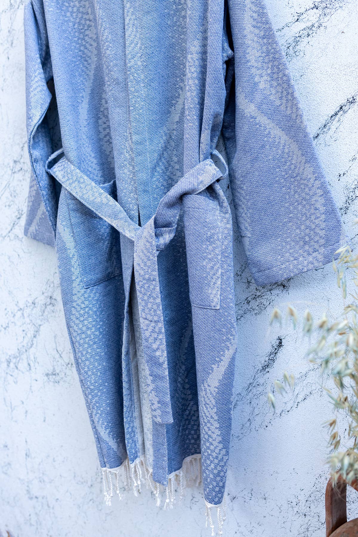 Turkish cotton light weight bathrobe