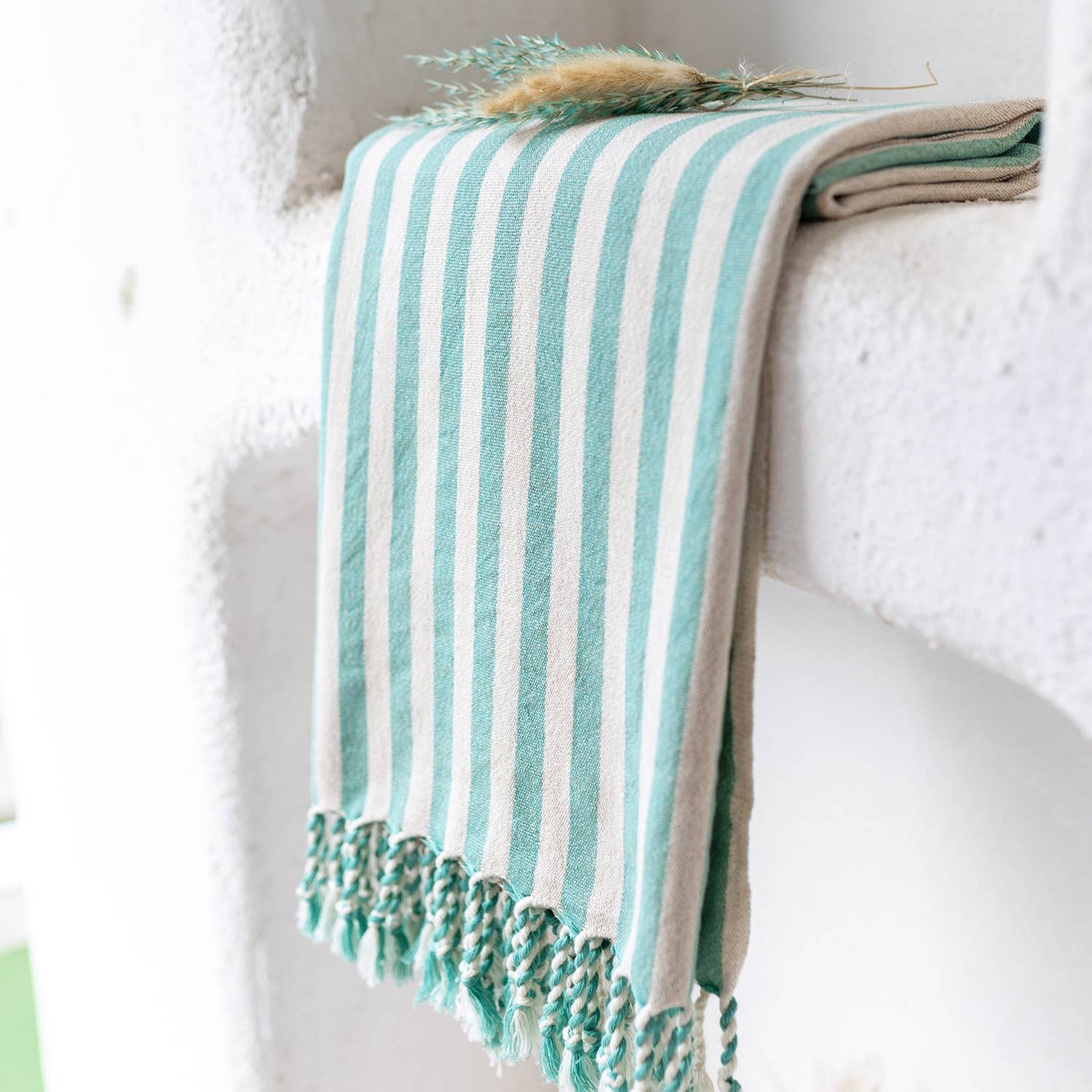 Bath Beach Towels Mid Weight Rustic Vintage Feel Pre-Washed
