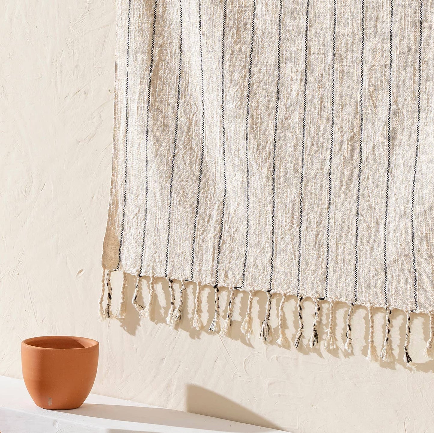 Bath Beach Towels Mid Weight Rustic Vintage Feel Pre-Washed