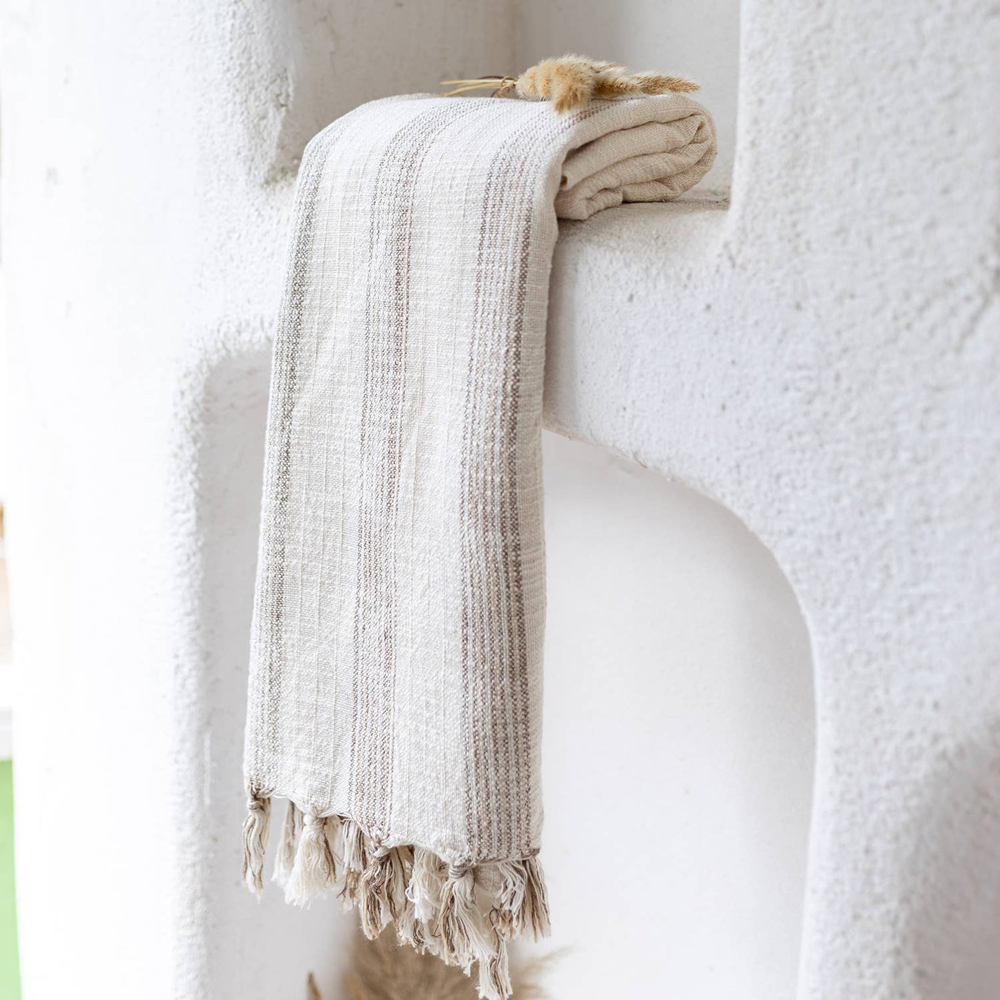 Bath Beach Towels Mid Weight Rustic Vintage Feel Pre-Washed