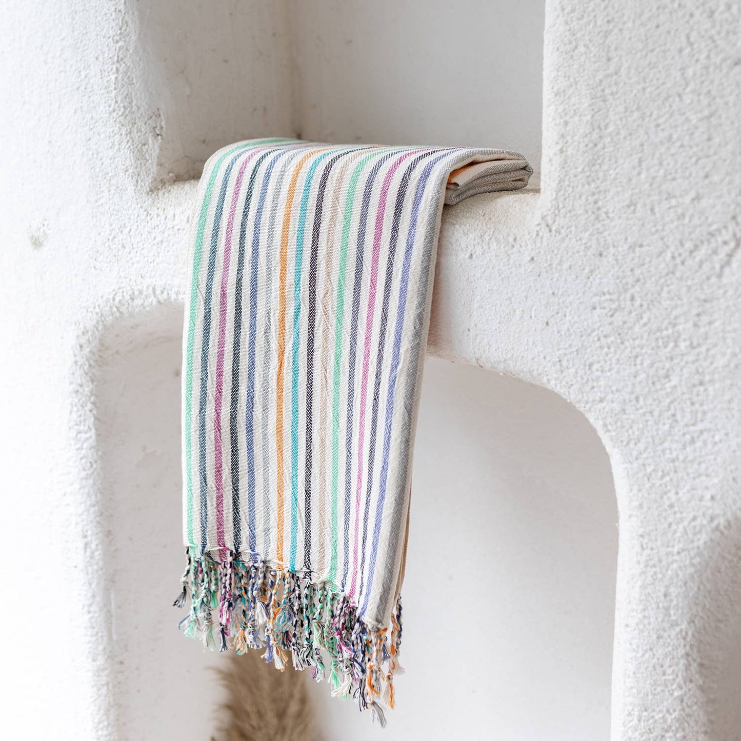 Bath Beach Towels Mid Weight Rustic Vintage Feel Pre-Washed