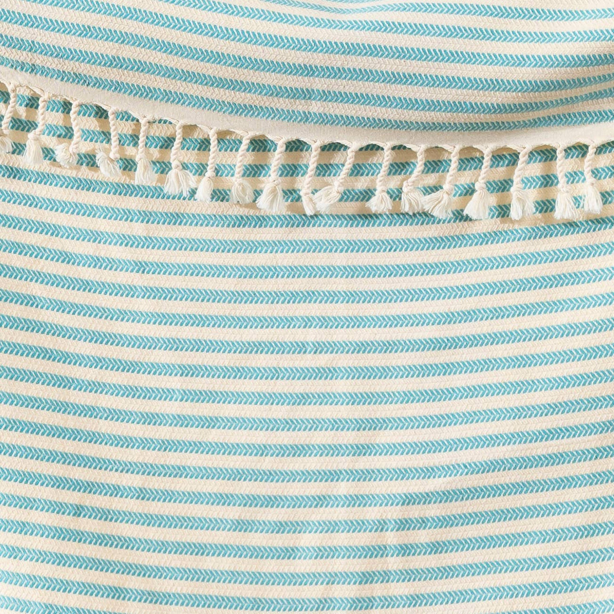 Onbasi Turkish Beach Towel – Fine Stripe, 100% Cotton Peshtemal