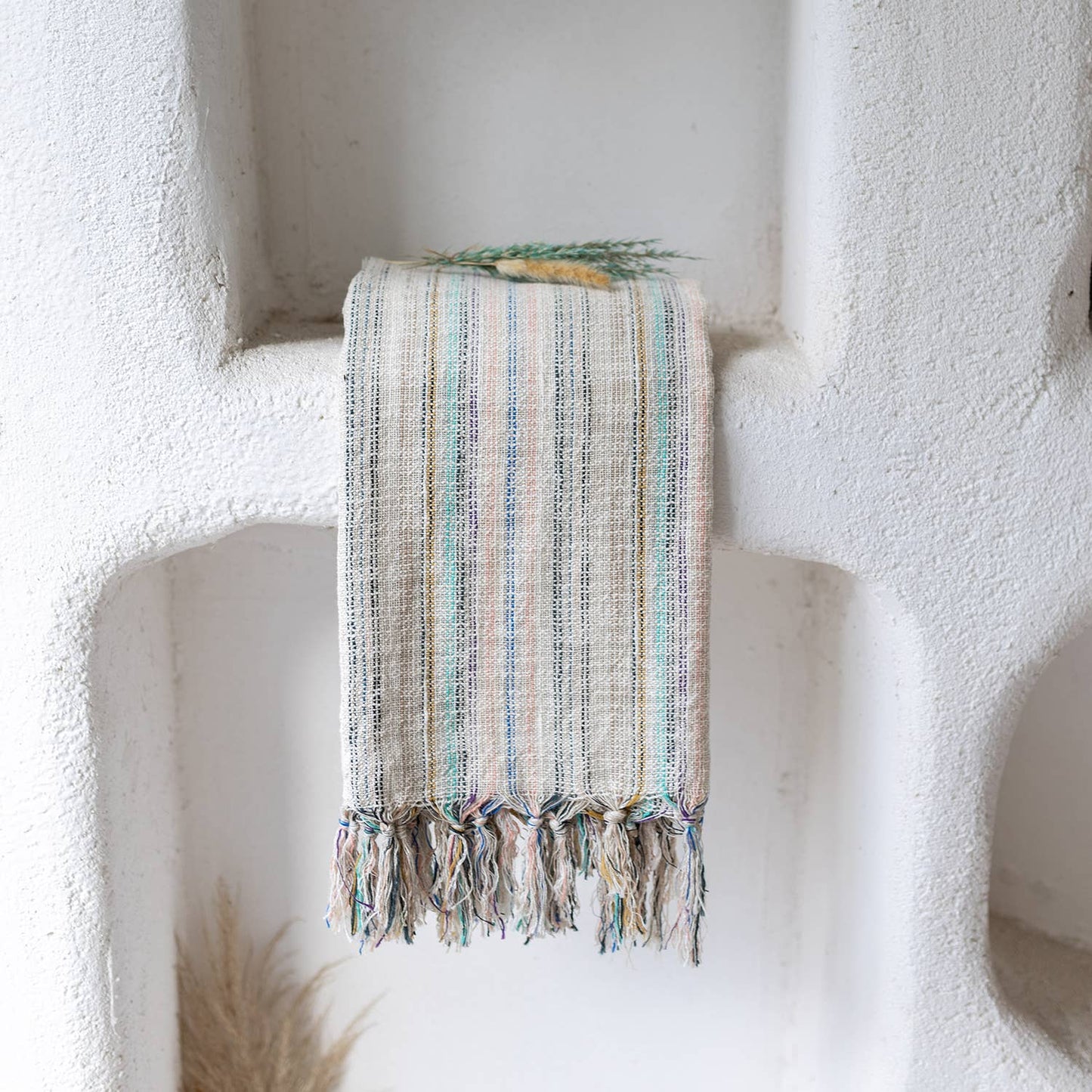 Bath Beach Towels Mid Weight Rustic Vintage Feel Pre-Washed