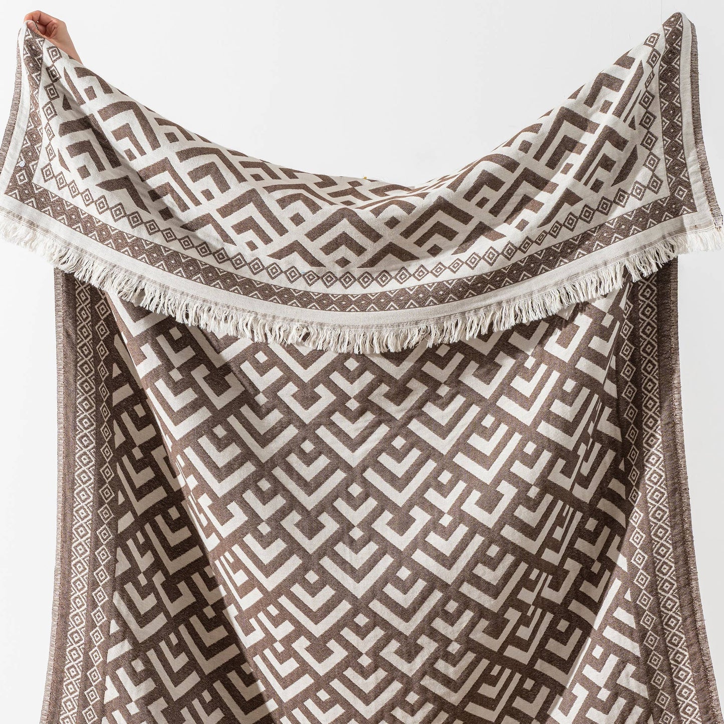 Cotton Throw Blanket Home Decor Farmhouse Cover