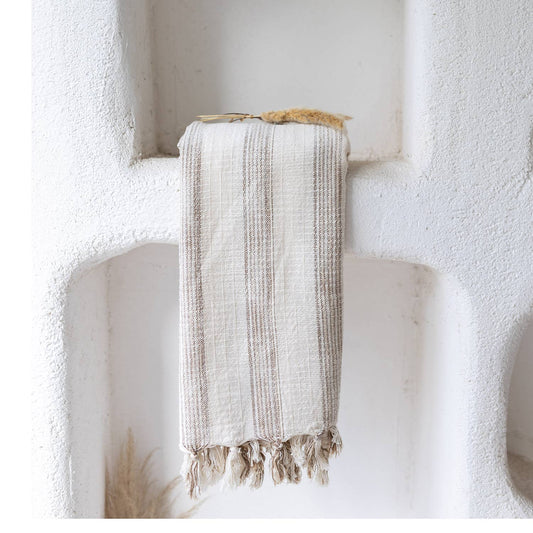 Bath Beach Towels Mid Weight Rustic Vintage Feel Pre-Washed