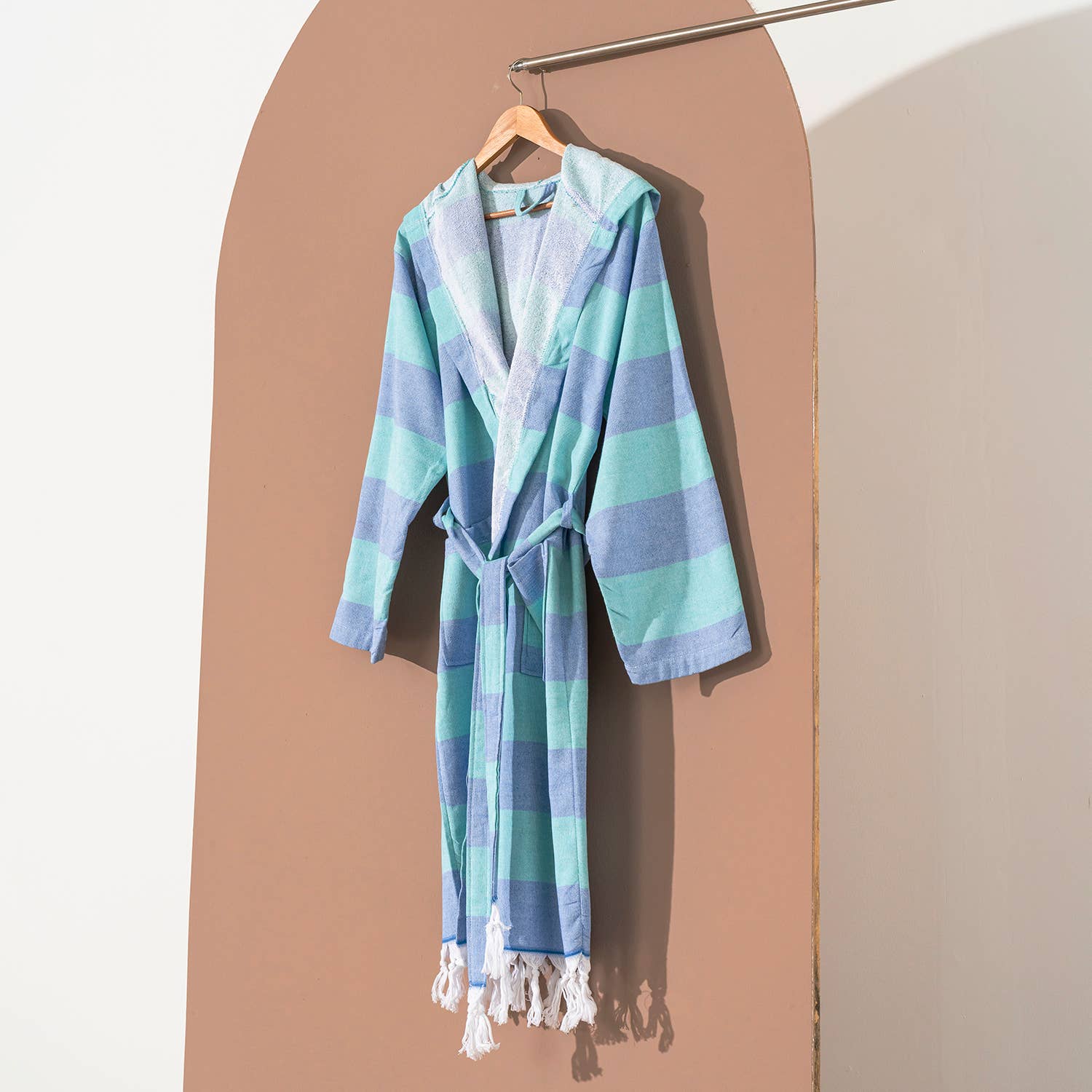 Turkish cotton light weight bathrobe